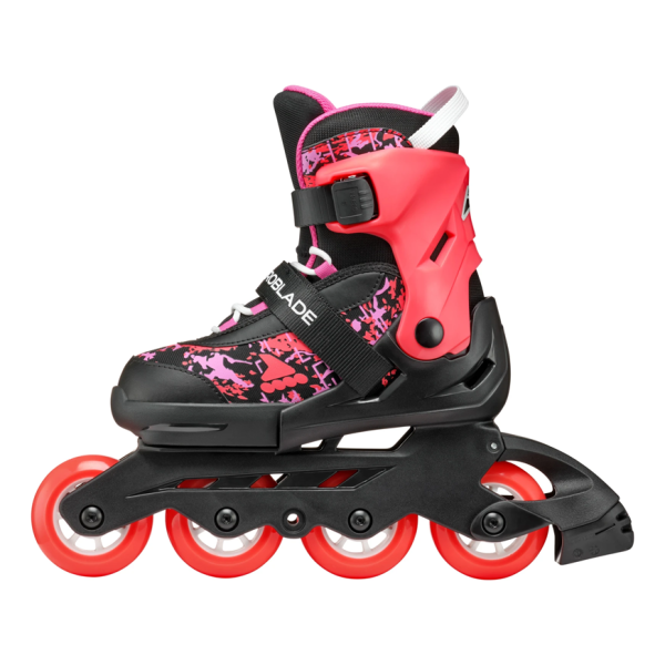 ROLLERBLADE MICROBLADE Schwarz/Koralle